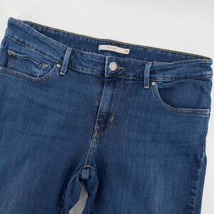 Levi's 711 Skinny Jeans Women's Size‎ 32 Blue Denim Stretch Mid Rise